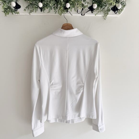 Cabi Women’s Perfect Top White Button Down Shirt Worn Once Size Medium spring 25 - Picture 2 of 4